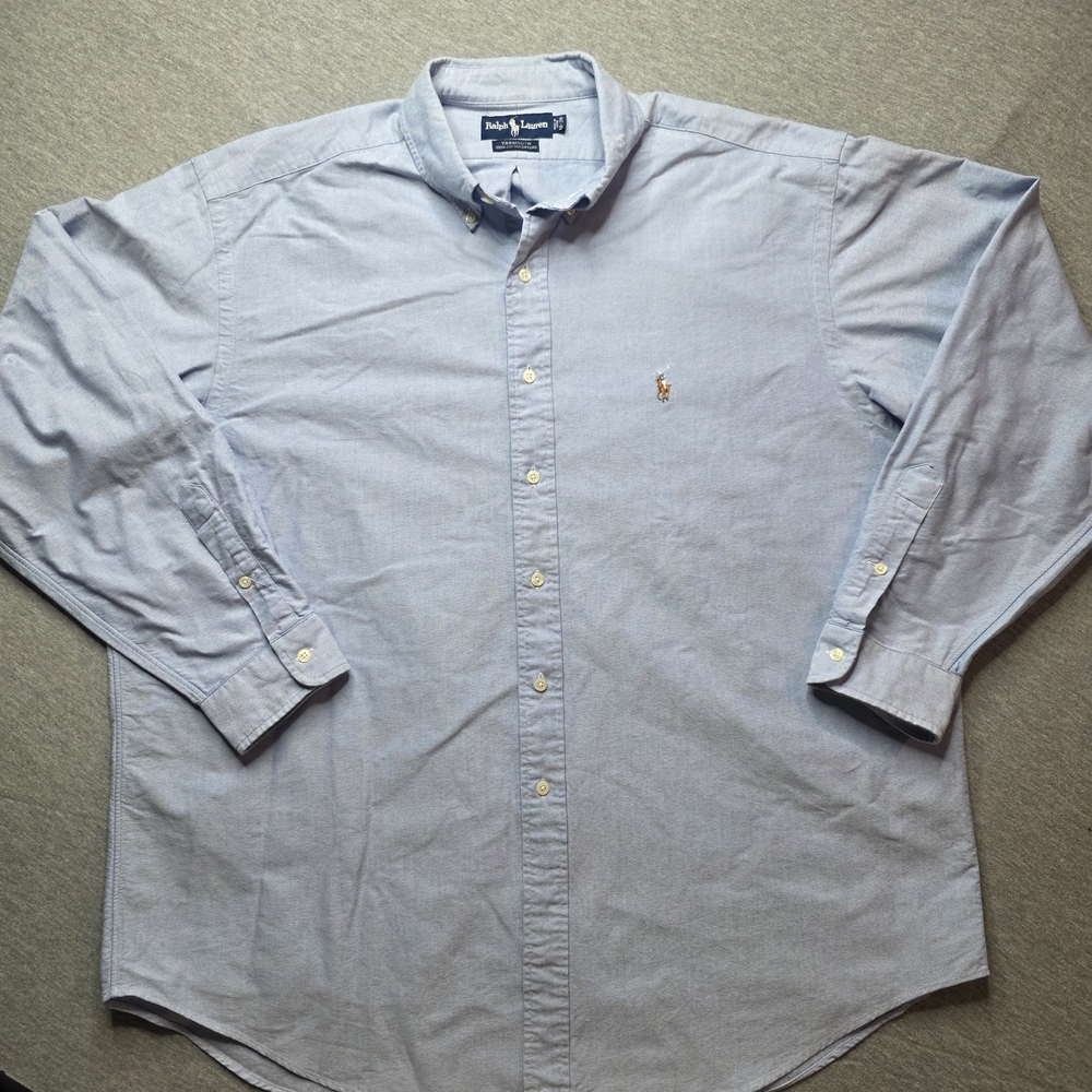 Polo by Ralph Lauren Yarmouth Men's Light Blue Shirt